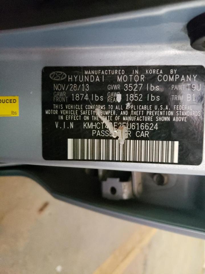 Photo 10 from auction – 2014 HYUNDAI ACCENT GLS with VIN KMHCT4AE2EU616624