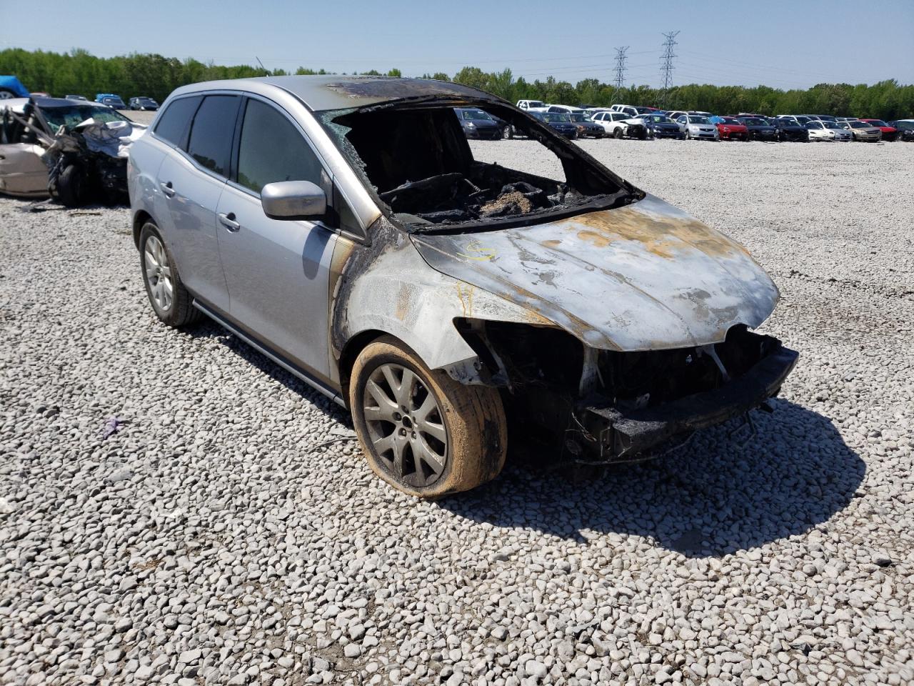 MAZDA CX-7 2008 with VIN JM3ER293X80212766 - Photo from auction