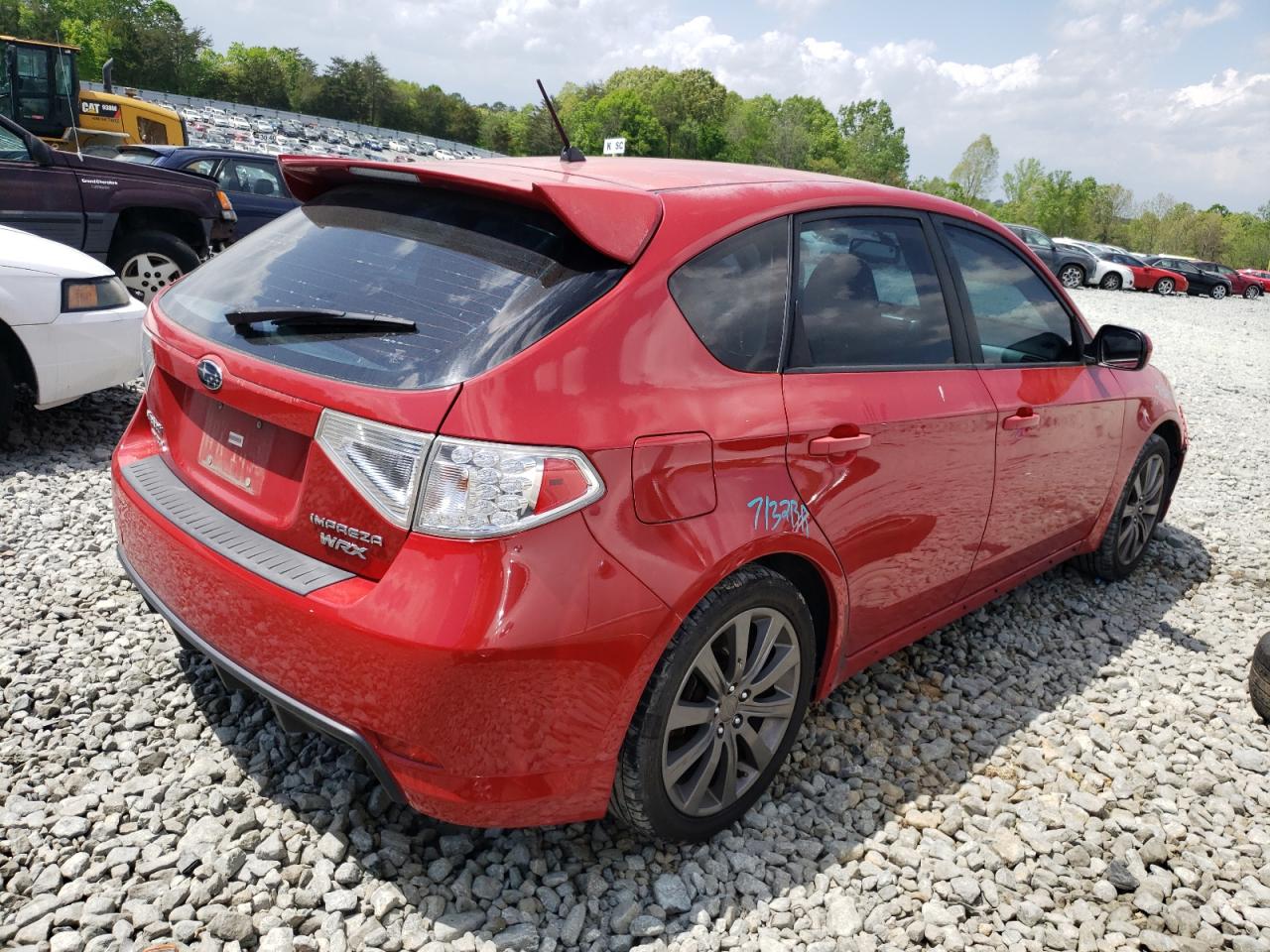 Photo 4 from auction – 2010 SUBARU IMPREZA WR with VIN JF1GH7G63AG826589