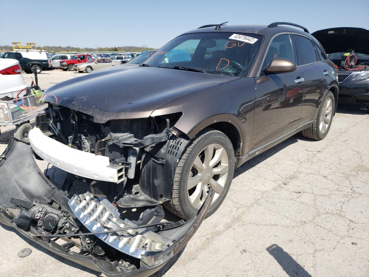 Photo 2 from auction – 2003 INFINITI FX45 with VIN JNRBS08W23X400004