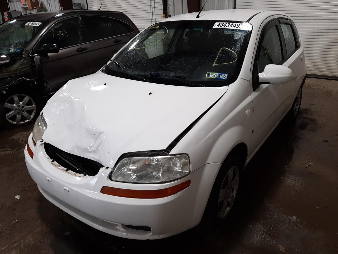 Photo 2 from auction – 2008 CHEVROLET AVEO BASE with VIN KL1TD66688B257415