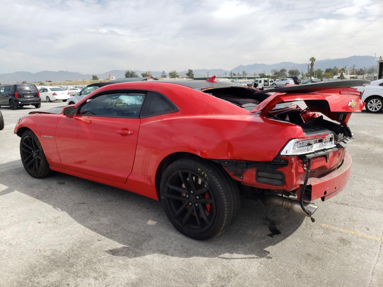 Photo 3 from auction – 2014 CHEVROLET CAMARO 2SS with VIN 2G1FK1EJ7E9285927