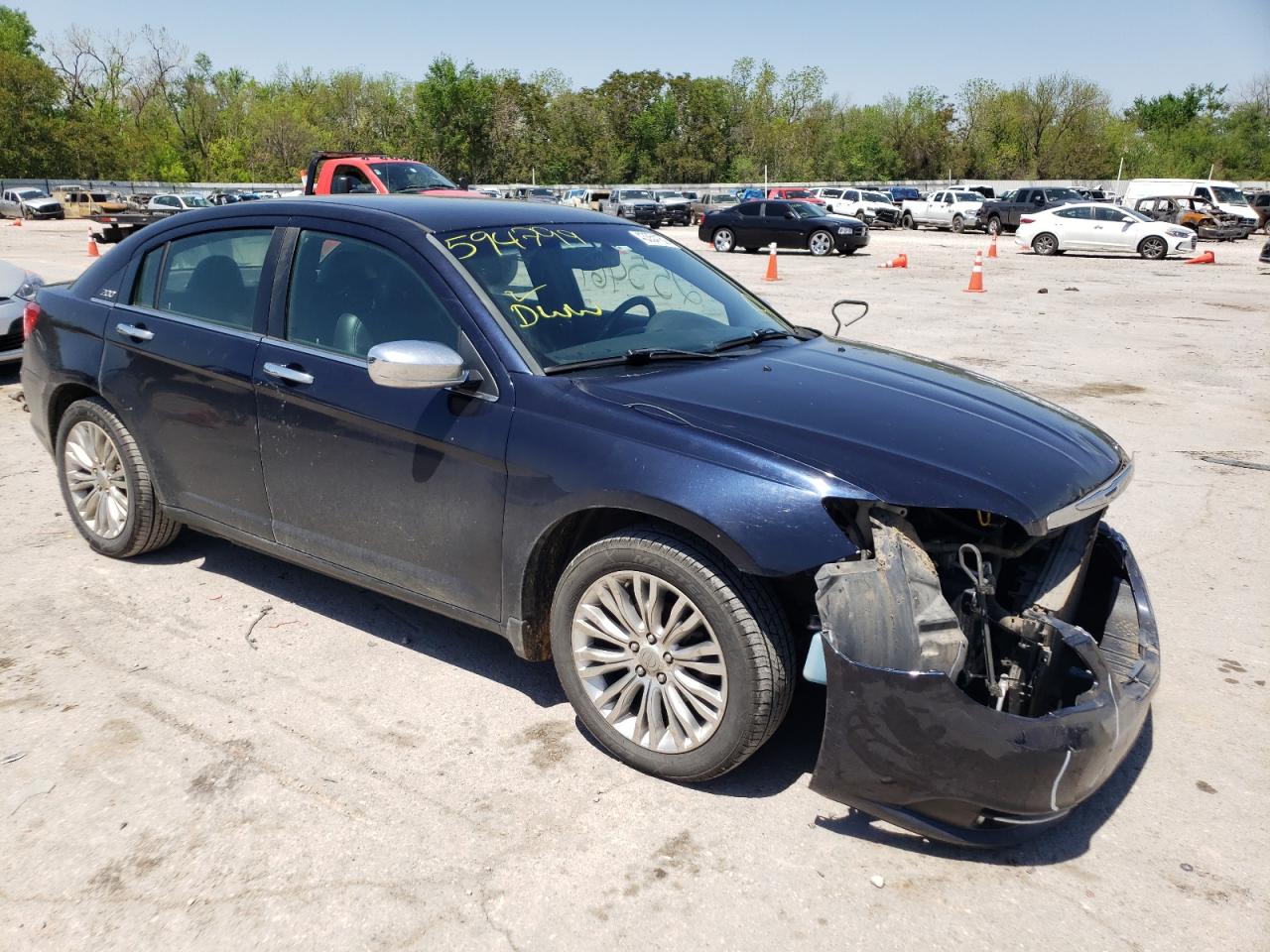 CHRYSLER 200 LIMITE 2011 with VIN 1C3BC2FB6BN594799 - Photo from auction