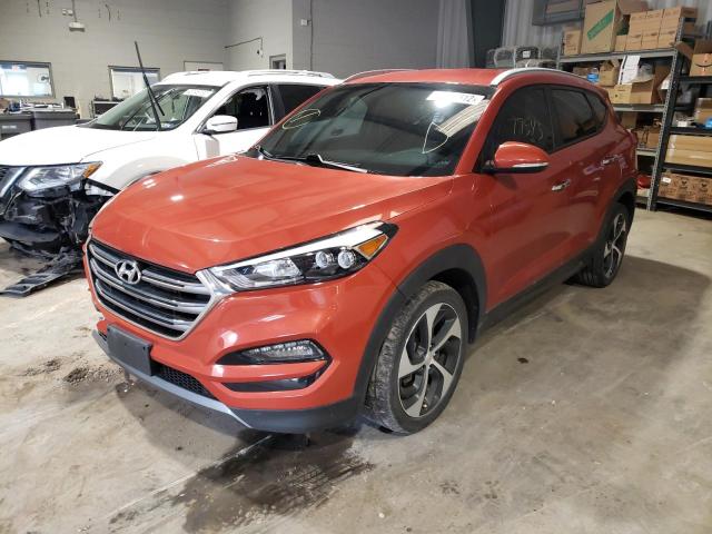 Photo 2 from auction – 2016 HYUNDAI TUCSON LIM with VIN KM8J33A28GU048003