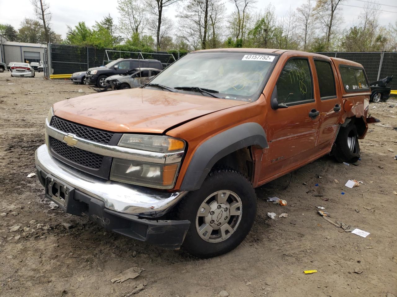 Photo 2 from auction – 2005 CHEVROLET COLORADO with VIN 1GCDT136358259105