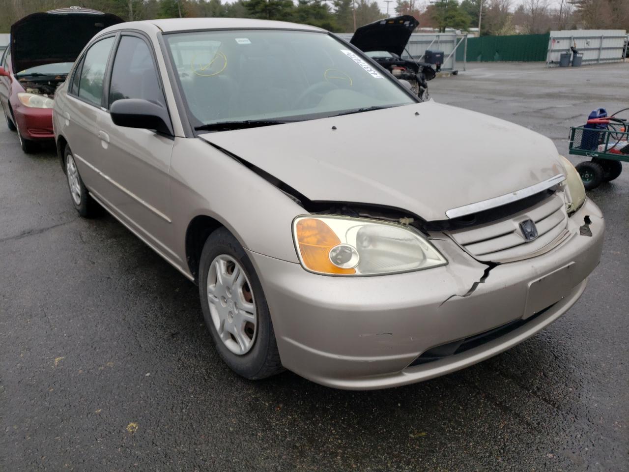 Photo 1 from auction – 2002 HONDA CIVIC LX with VIN 1HGES16502L033740