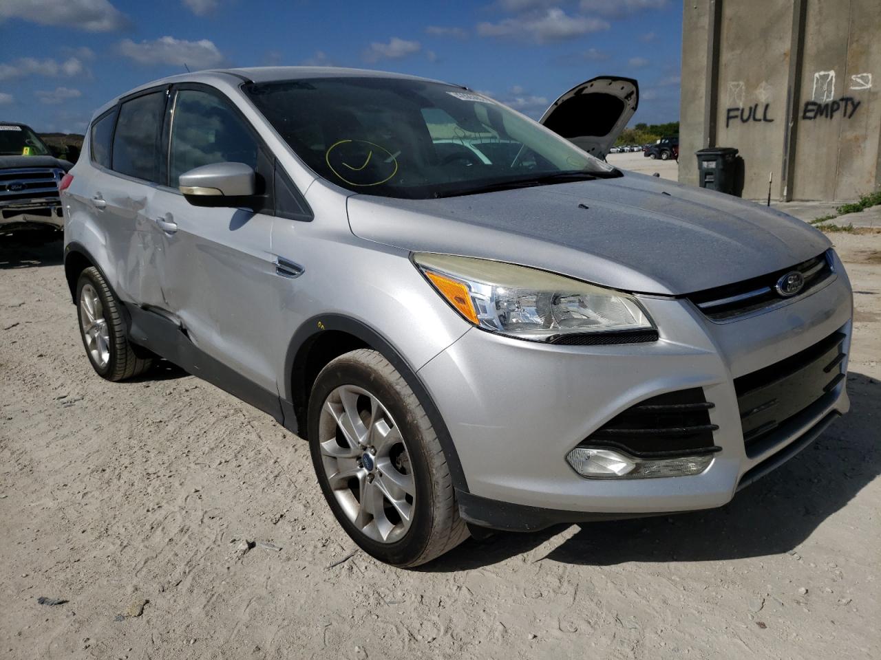 Photo 1 from auction – 2013 FORD ESCAPE SEL with VIN 1FMCU0H91DUB16001