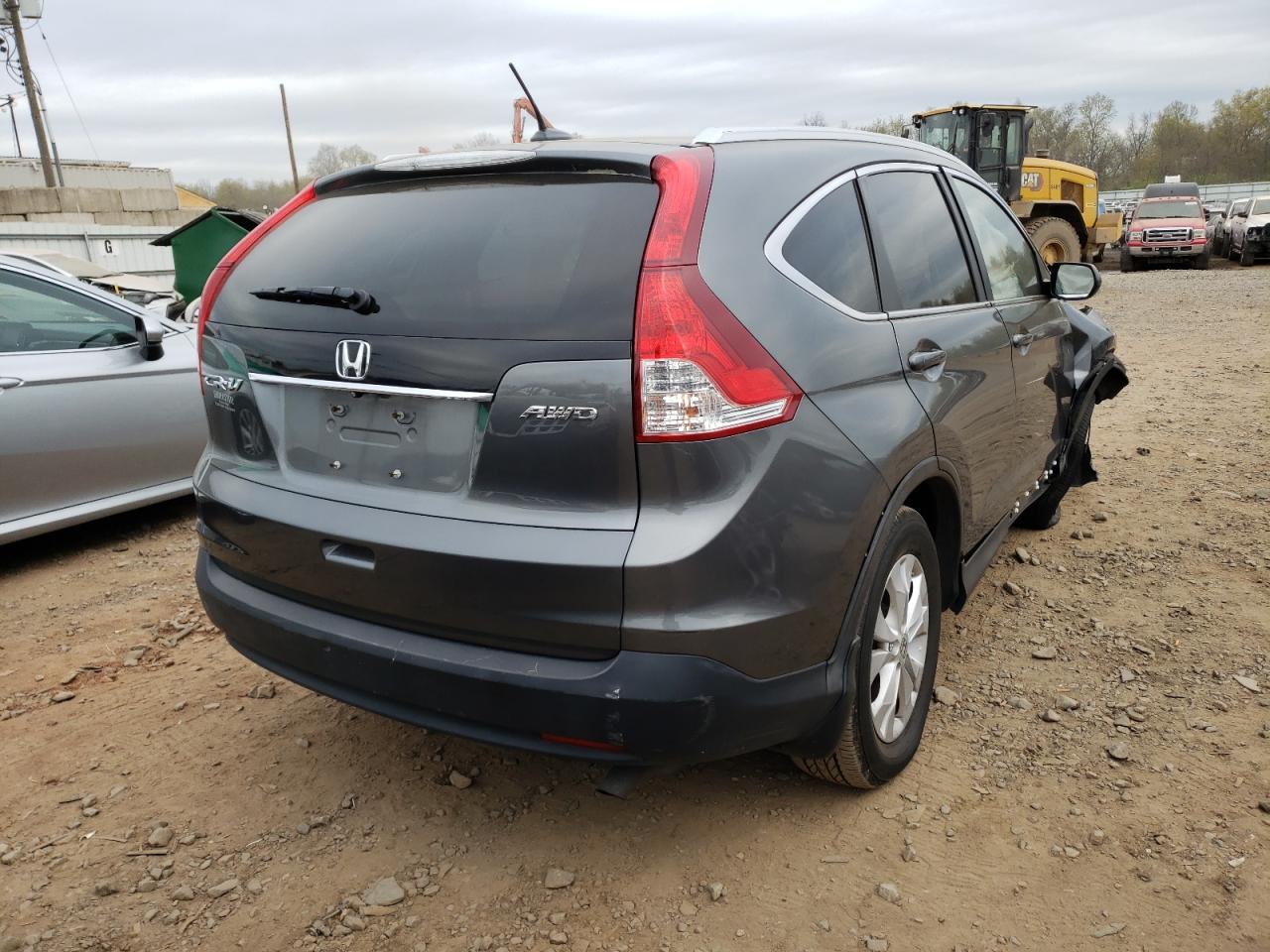 Photo 4 from auction – 2014 HONDA CR-V EXL with VIN 5J6RM4H72EL003678
