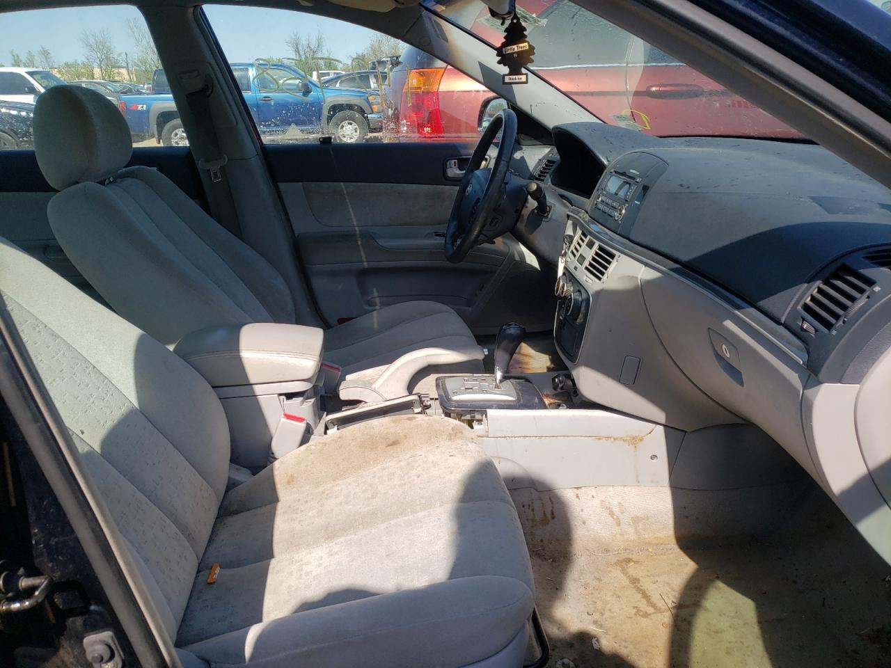 Photo 5 from auction – 2006 HYUNDAI SONATA GLS with VIN 5NPEU46F86H067356
