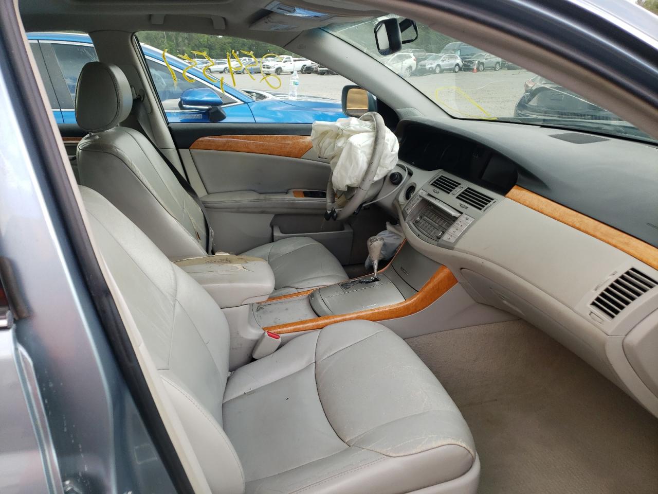 Photo 5 from auction – 2005 TOYOTA AVALON with VIN 4T1BK36B35U058239