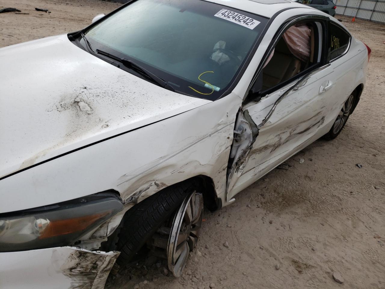Photo 9 from auction – 2012 HONDA ACCORD EXL with VIN 1HGCS1B87CA004711