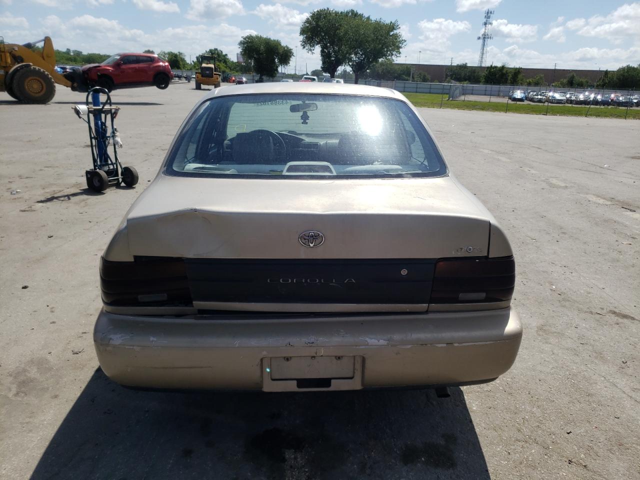 Photo 9 from auction – 1996 TOYOTA COROLLA with VIN 1NXBA02E1TZ389996