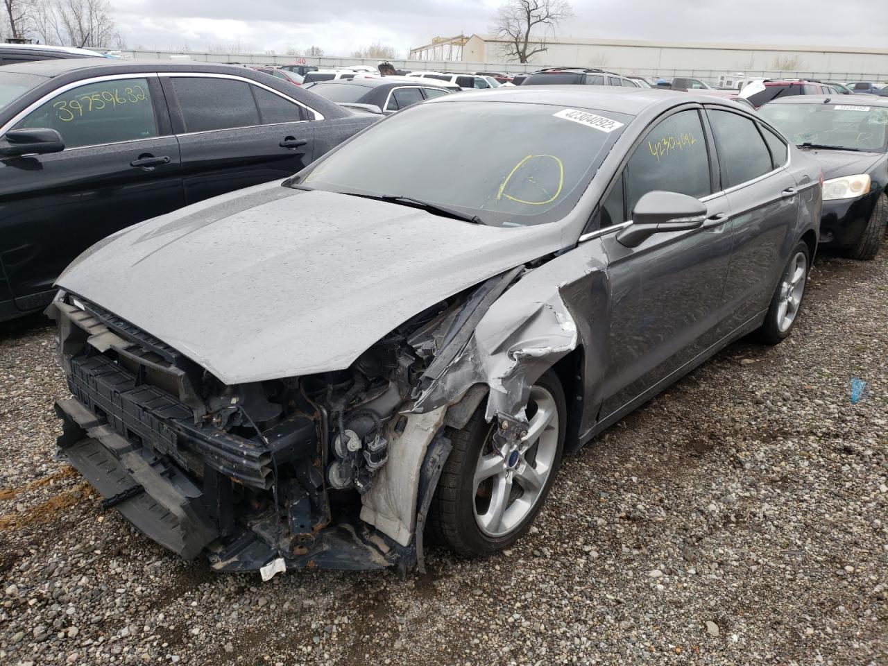 Photo 2 from auction – 2014 FORD FUSION SE with VIN 3FA6P0H78ER109357