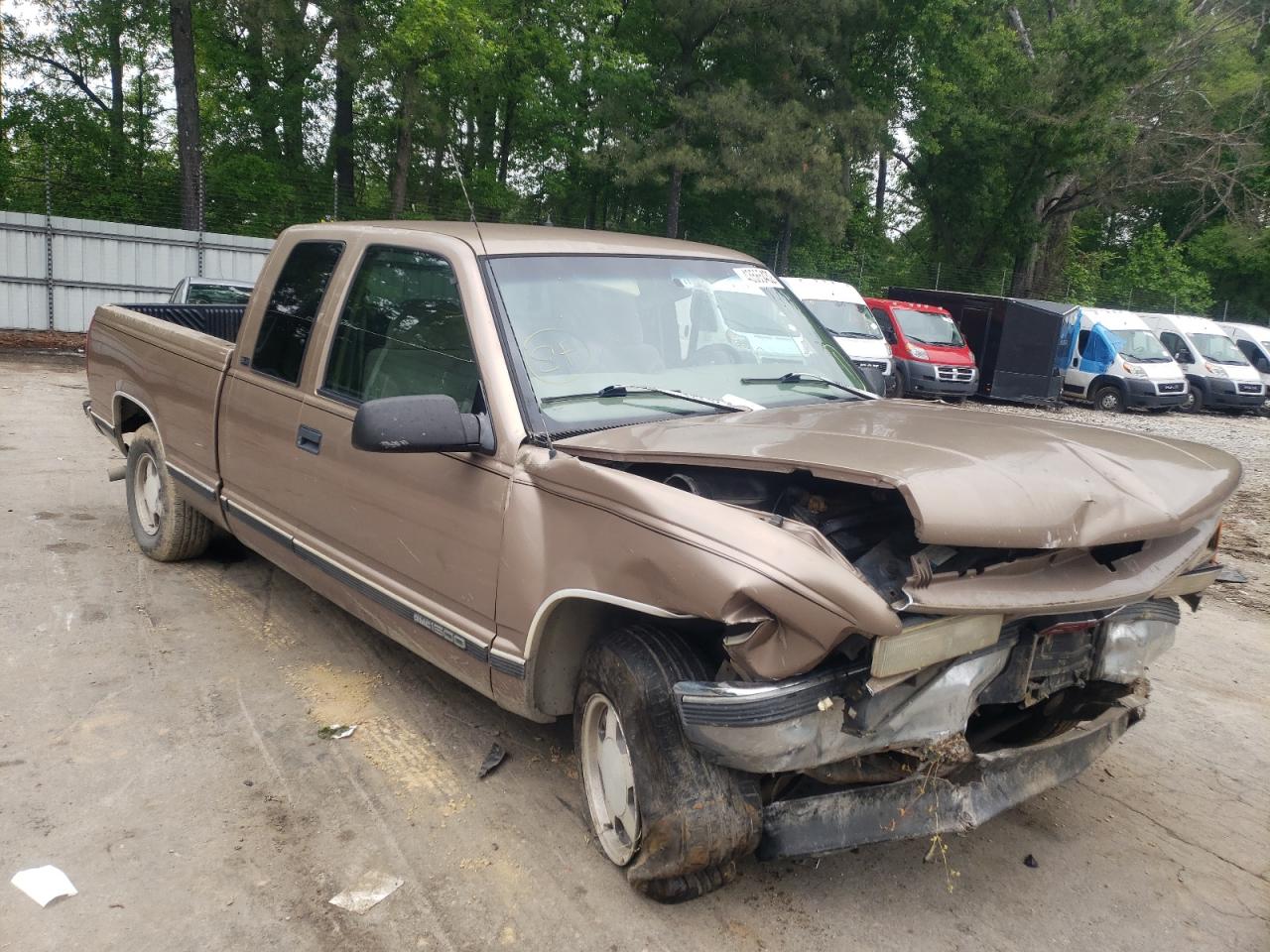 GMC SIERRA C15 1997 with VIN 2GTEC19M1V1527937 - Photo from auction