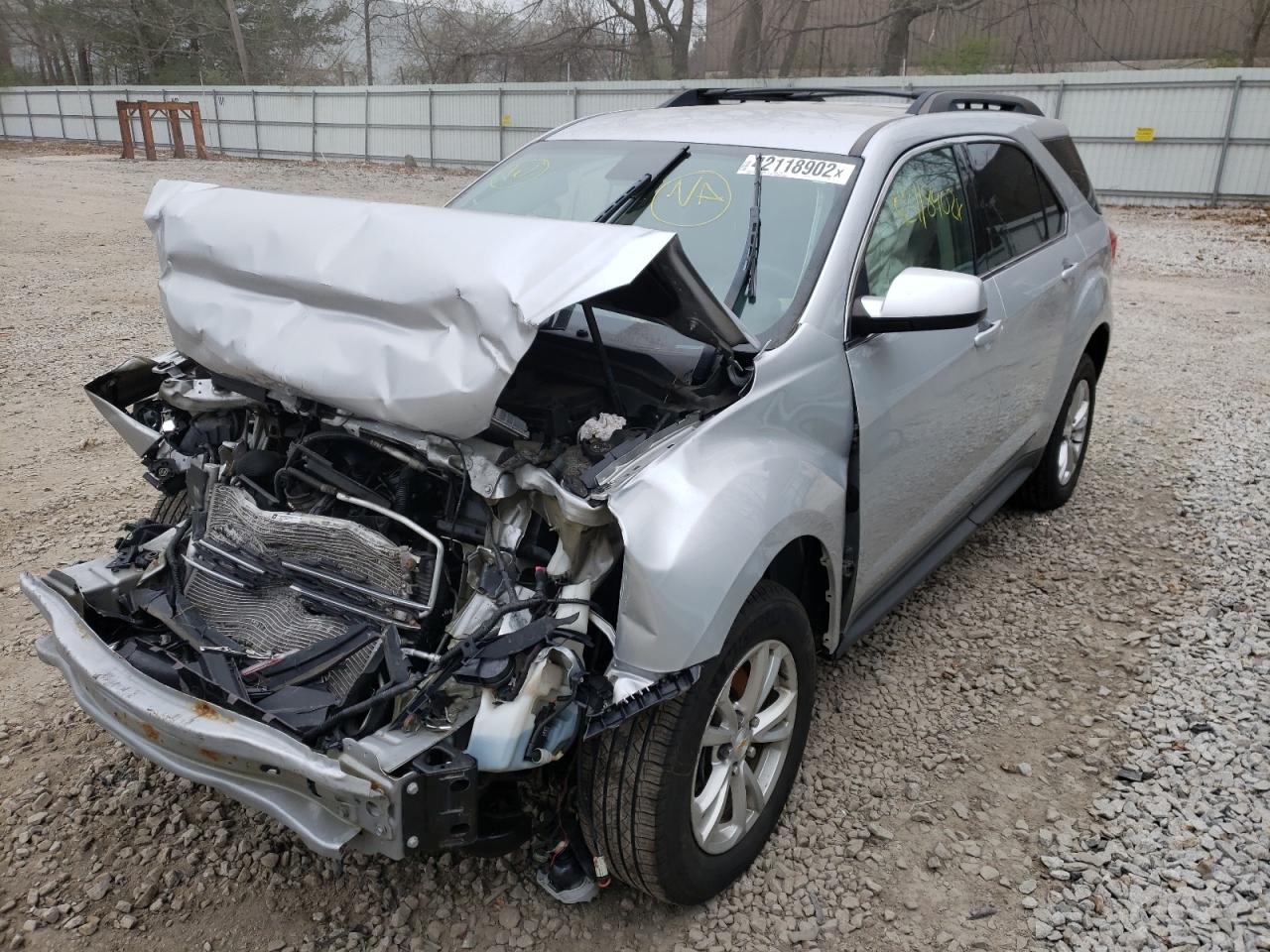 Photo 2 from auction – 2016 CHEVROLET EQUINOX LT with VIN 2GNFLFEK4G6217204