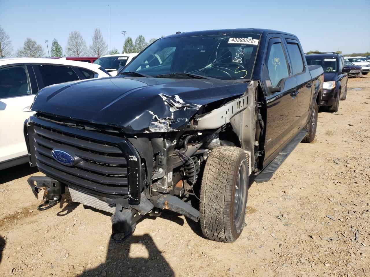 Photo 2 from auction – 2017 FORD F150 SUPER with VIN 1FTEW1EP9HFB05001
