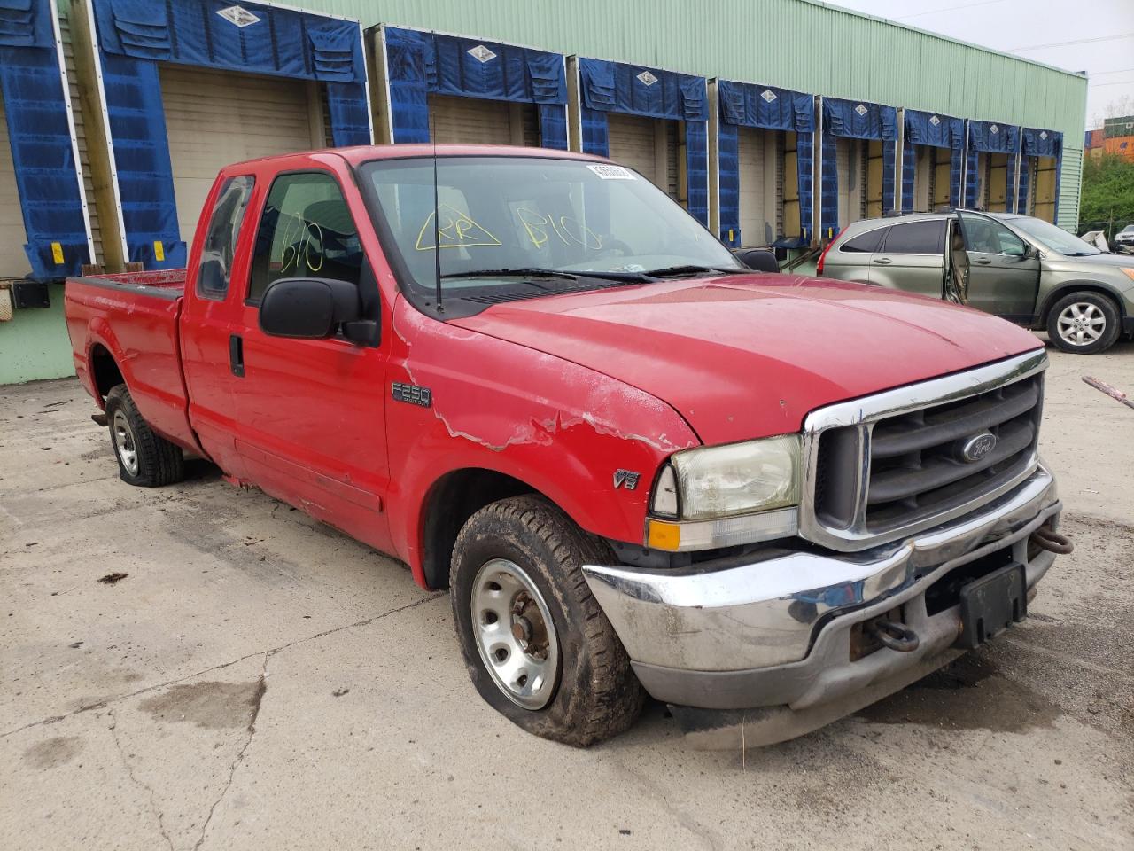 FORD F250 SUPER 2002 with VIN 1FTNX20L82EC64435 - Photo from auction