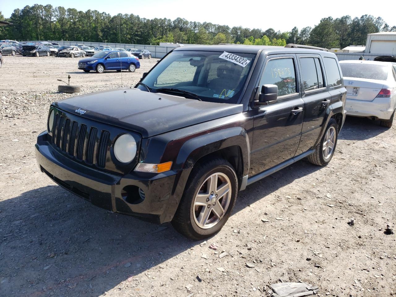 Photo 2 from auction – 2008 JEEP PATRIOT SP with VIN 1J8FT28W88D521356