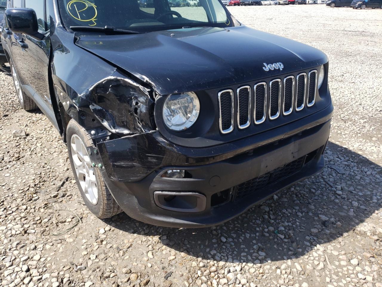 Photo 20 from auction – 2017 JEEP RENEGADE L with VIN ZACCJABB2HPE93572