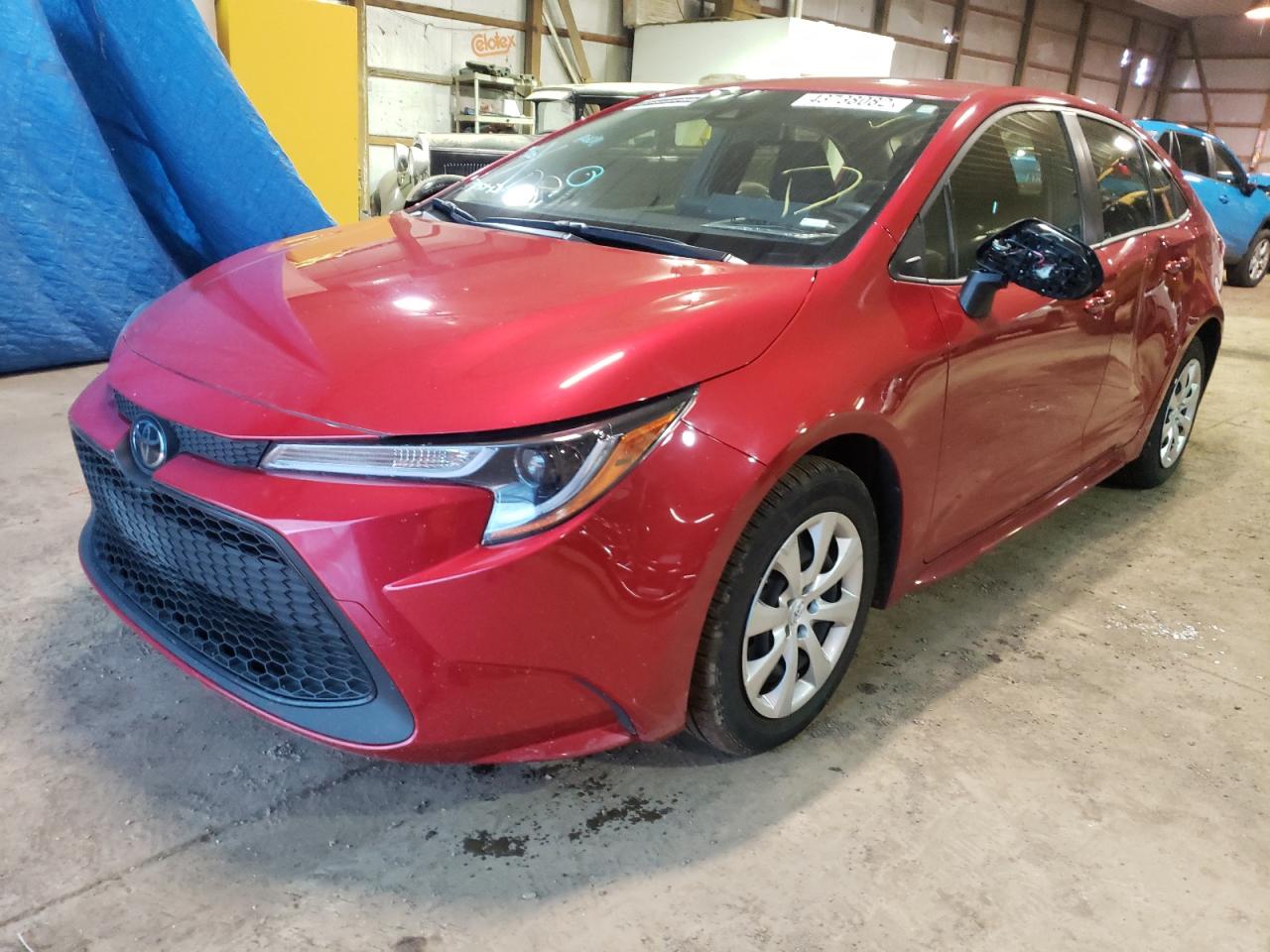 Photo 2 from auction – 2020 TOYOTA COROLLA LE with VIN JTDEPRAE1LJ098731