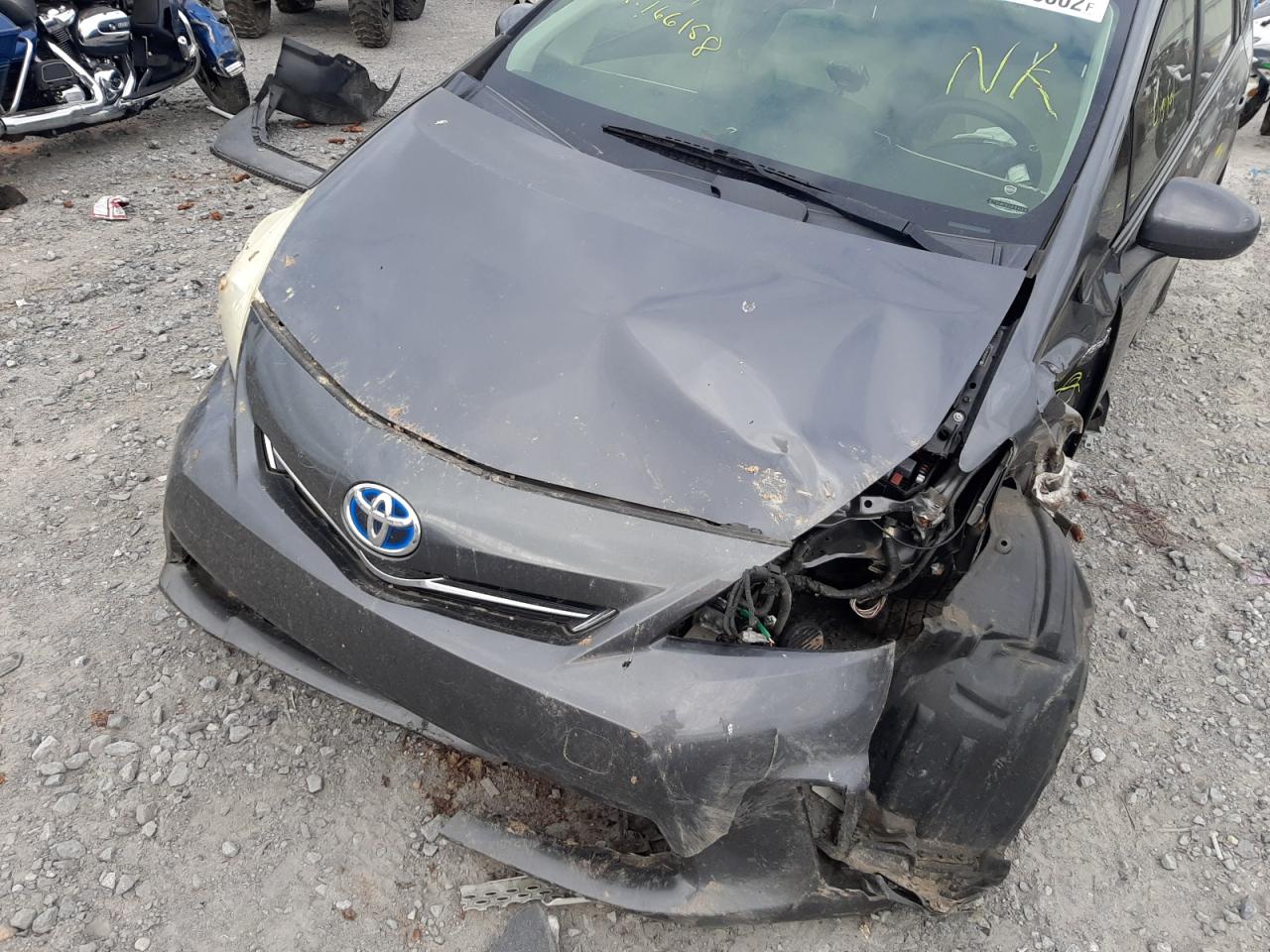 Photo 9 from auction – 2012 TOYOTA PRIUS V with VIN JTDZN3EU6C3166158