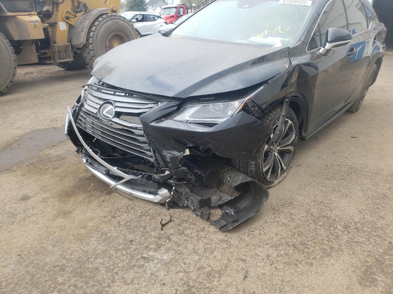 Photo 9 from auction – 2017 LEXUS RX 350 BAS with VIN 2T2BZMCA0HC075949
