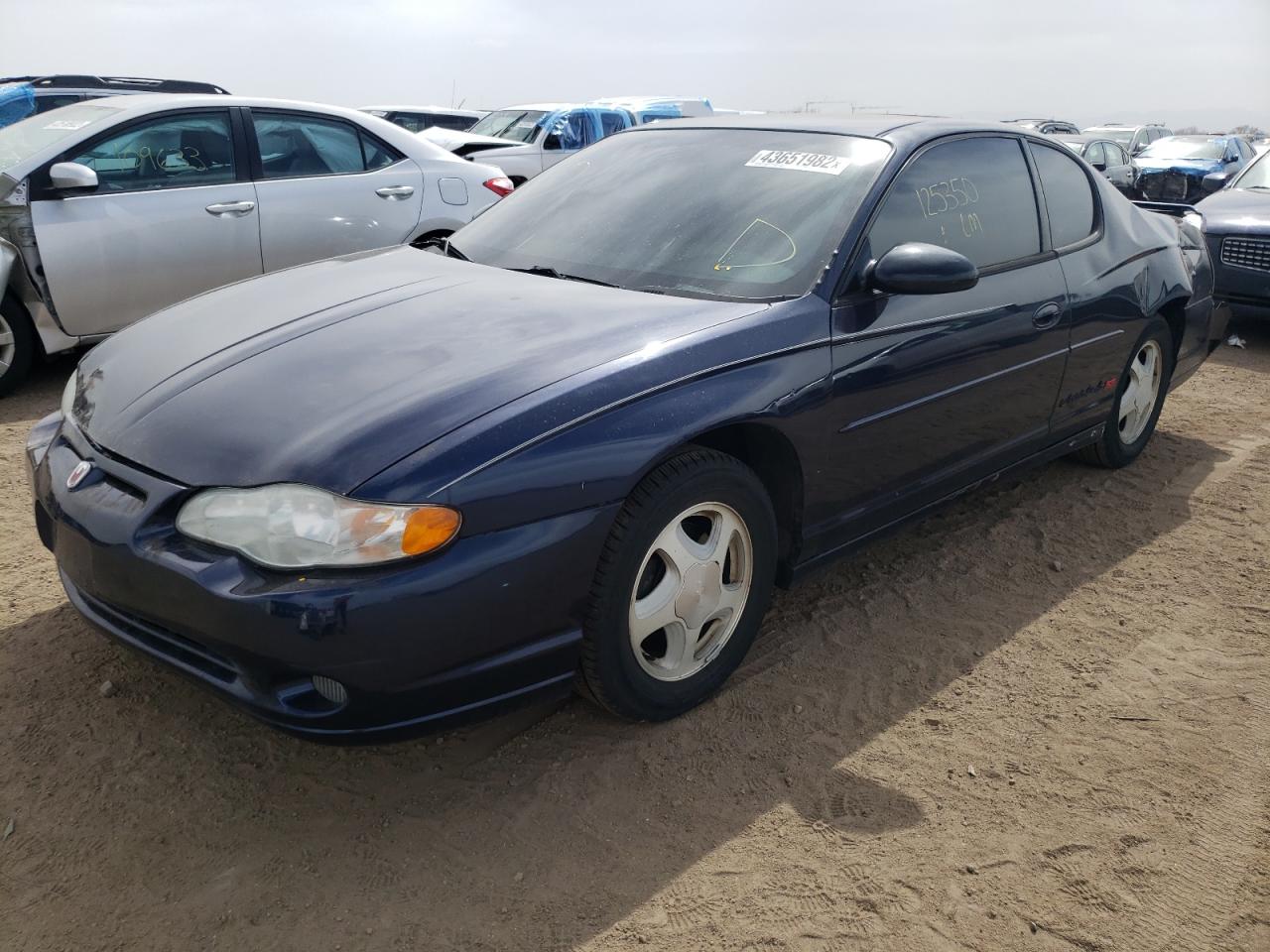 Photo 2 from auction – 2002 CHEVROLET MONTE CARL with VIN 2G1WX15K129318653