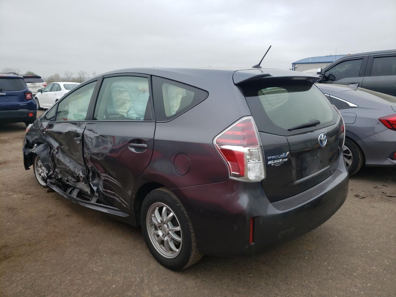 Photo 3 from auction – 2016 TOYOTA PRIUS V with VIN JTDZN3EU5GJ046644