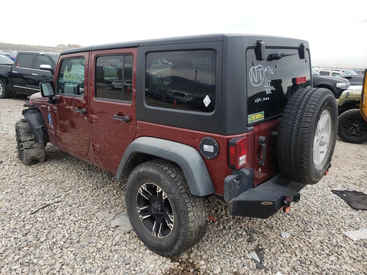 Photo 3 from auction – 2008 JEEP WRANGLER U with VIN 1J4GA39198L528164