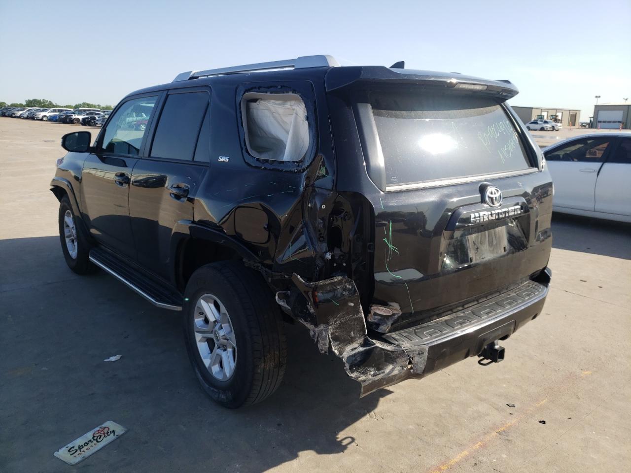 Photo 3 from auction – 2016 TOYOTA 4RUNNER SR with VIN JTEZU5JR1G5136314