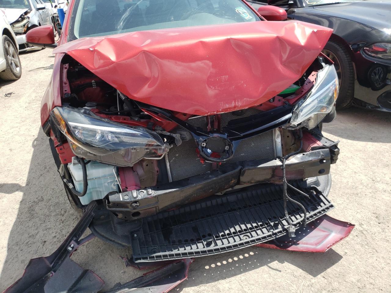 Photo 9 from auction – 2017 TOYOTA COROLLA L with VIN 5YFBURHE5HP722261