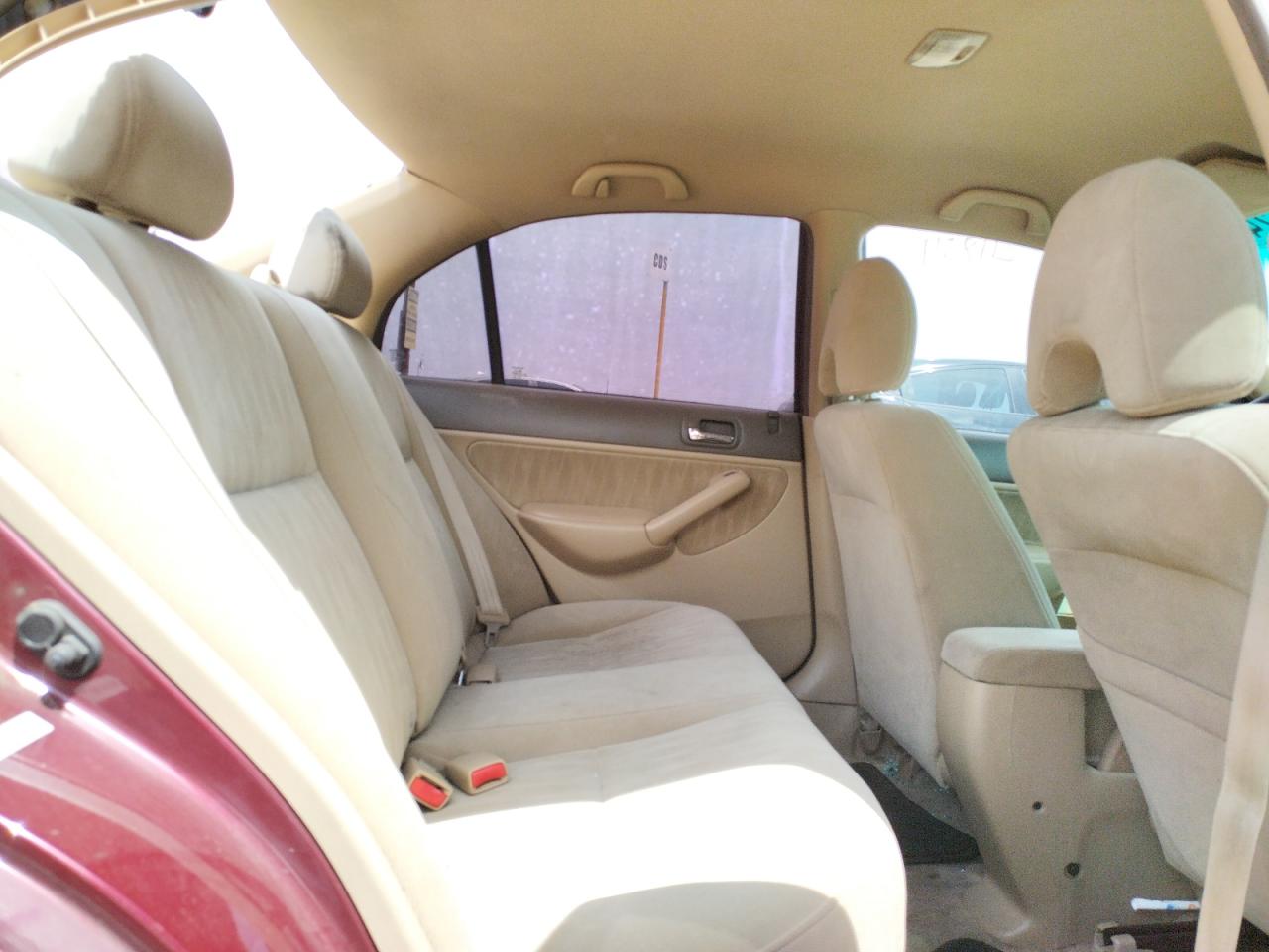 Photo 6 from auction – 2003 HONDA CIVIC LX with VIN 2HGES16523H615742