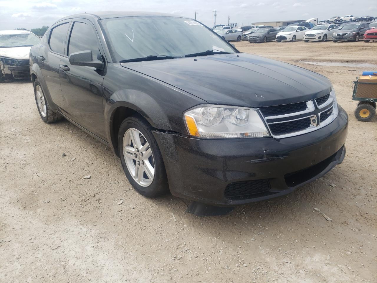DODGE AVENGER SE 2013 with VIN 1C3CDZAB7DN676092 - Photo from auction