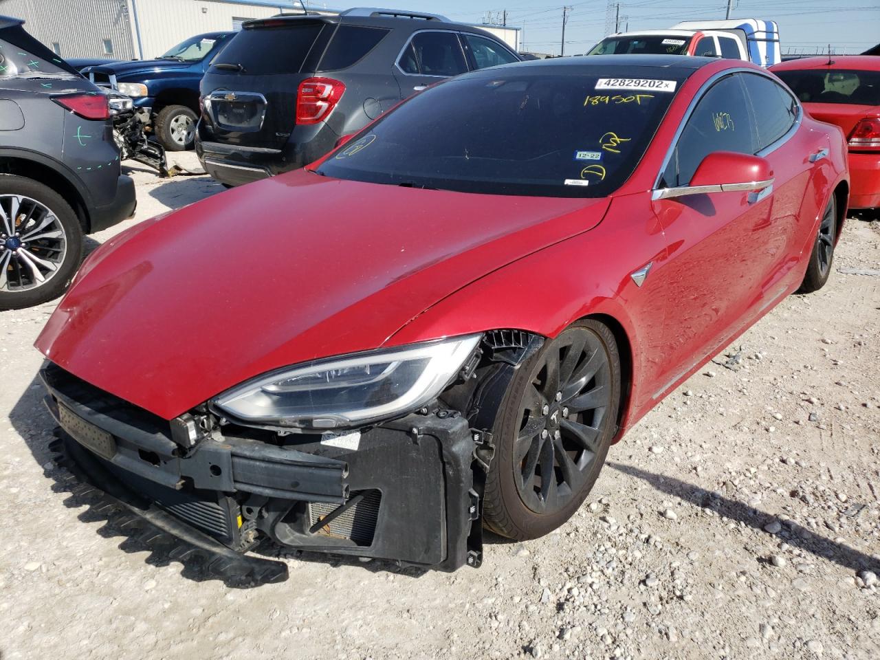 Photo 2 from auction – 2017 TESLA MODEL S with VIN 5YJSA1E26HF189501