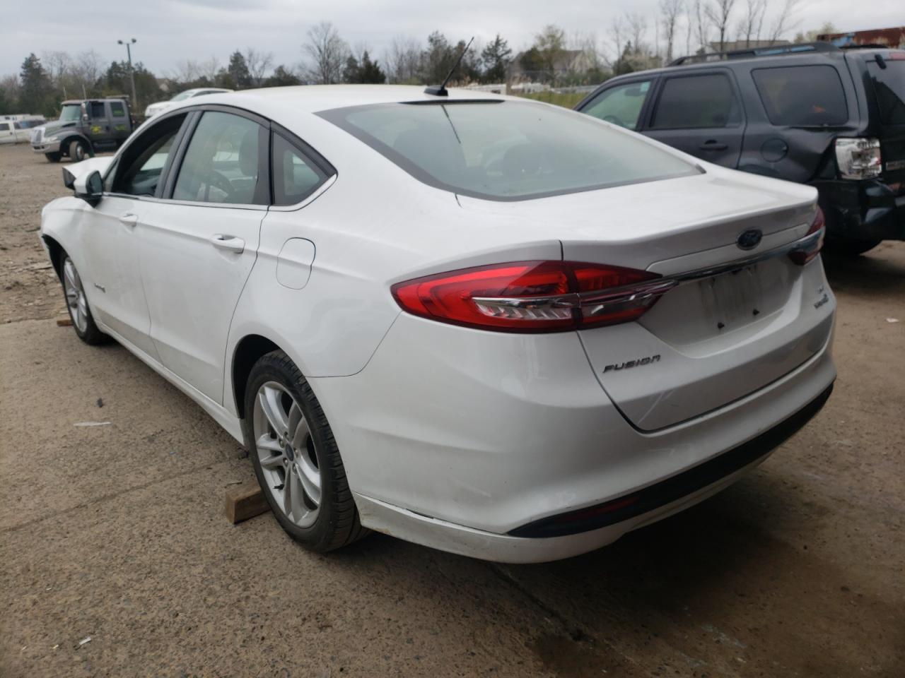 Photo 3 from auction – 2018 FORD FUSION SE with VIN 3FA6P0LU0JR168782