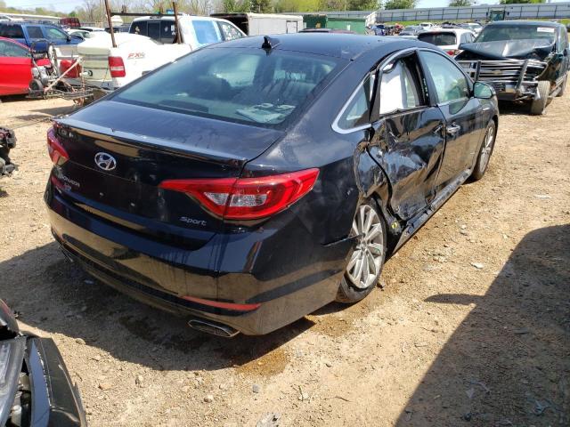 Photo 4 from auction – 2017 HYUNDAI SONATA SPO with VIN 5NPE34AF0HH461026