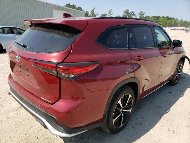 Photo 6 from auction – 2021 TOYOTA HIGHLANDER with VIN 5TDLZRBH6MS155861