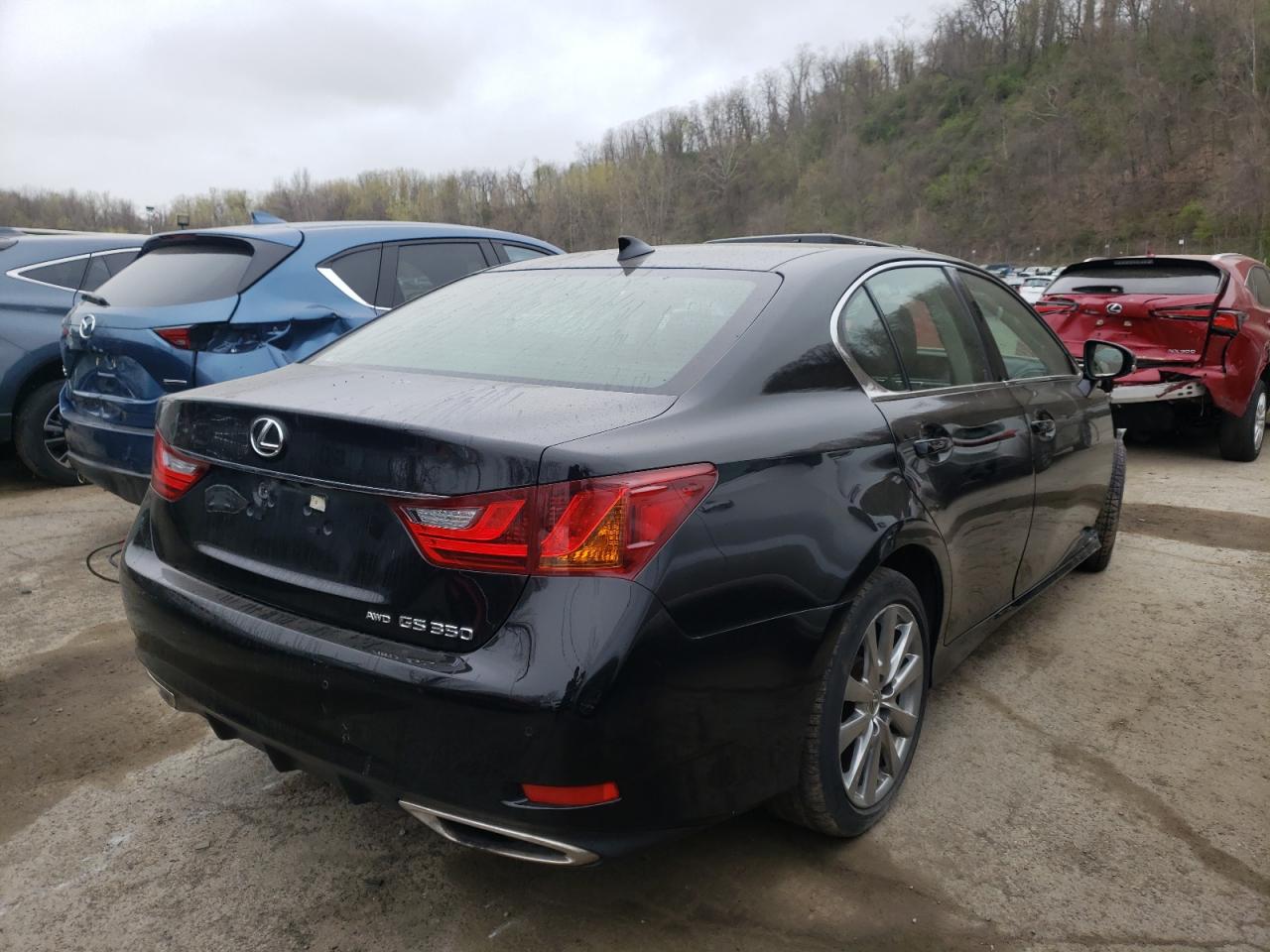 Photo 4 from auction – 2015 LEXUS GS 350 with VIN JTHCE1BL6FA009511