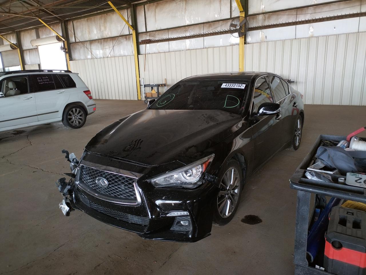 Photo 2 from auction – 2018 INFINITI Q50 LUXE with VIN JN1EV7AP2JM359603