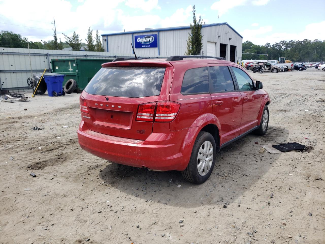 Фото 4 с аукциона – 2017 DODGE JOURNEY SE с VIN 3C4PDCAB5HT599125