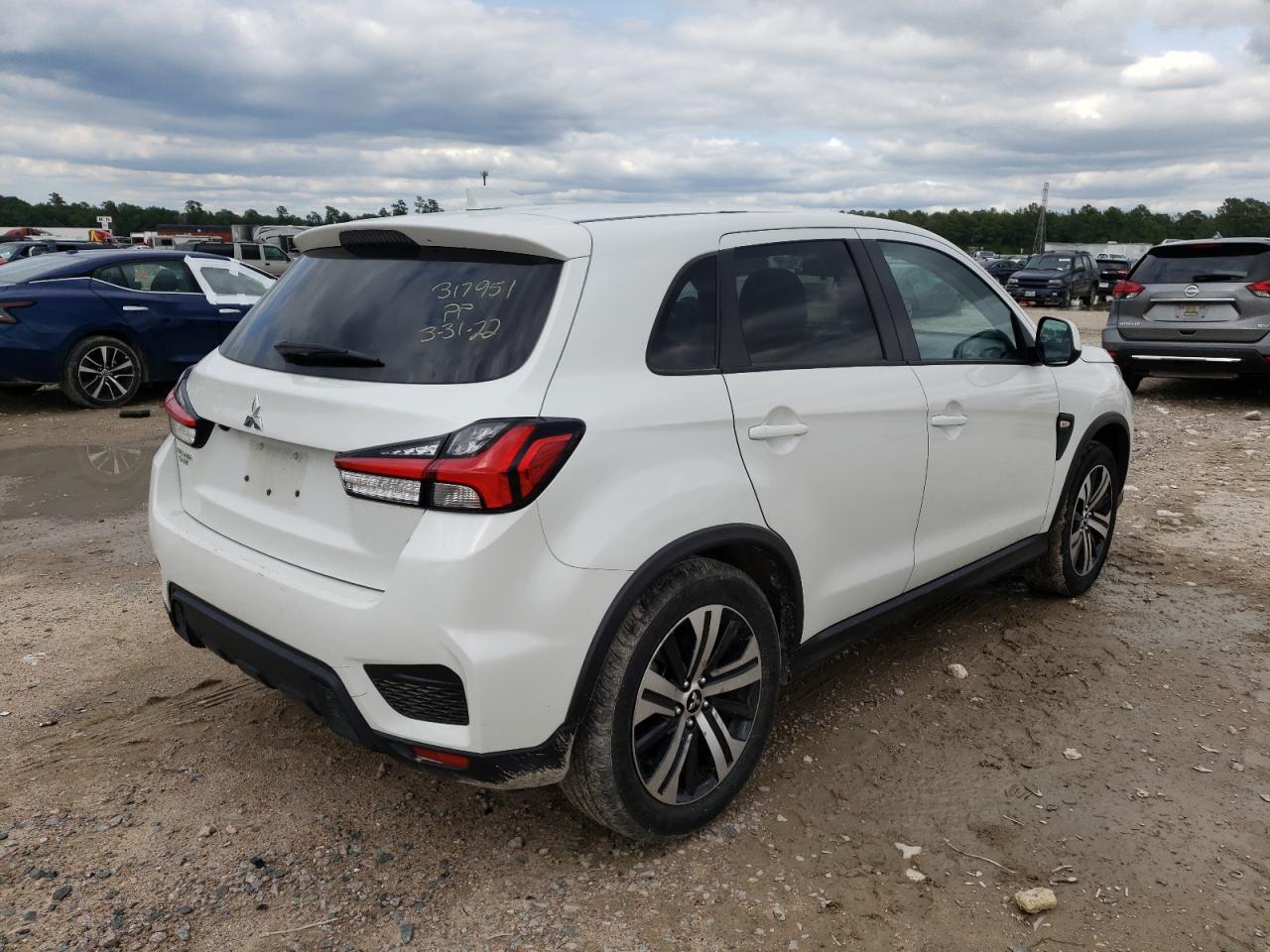 Photo 4 from auction – 2020 MITSUBISHI OUTLANDER with VIN JA4AP3AU1LU020414