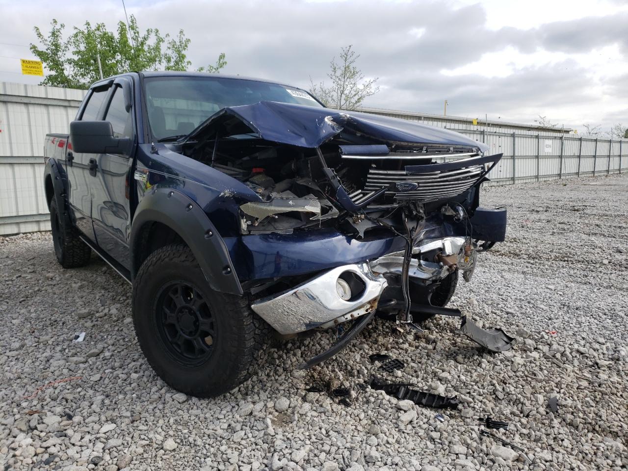 FORD F150 SUPER 2007 with VIN 1FTRW14W37FA41692 - Photo from auction