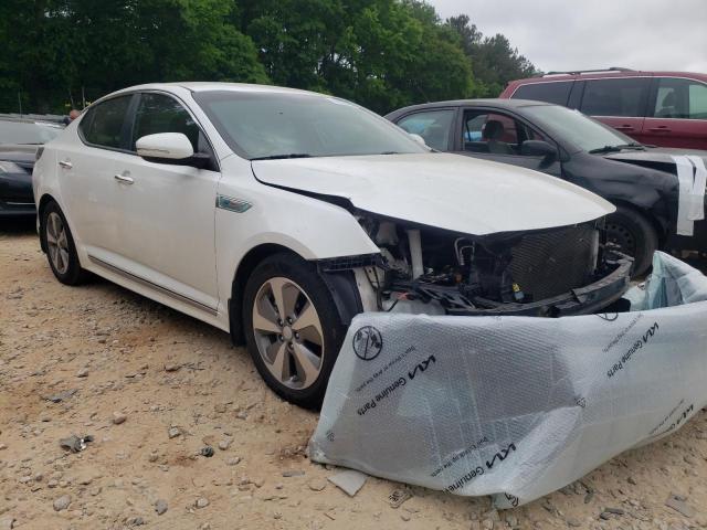KIA OPTIMA HYB 2014 with VIN KNAGN4AD9E5074730 - Photo from auction