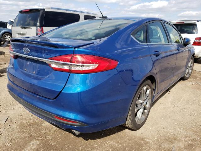 Photo 4 from auction – 2017 FORD FUSION S with VIN 3FA6P0G73HR282368