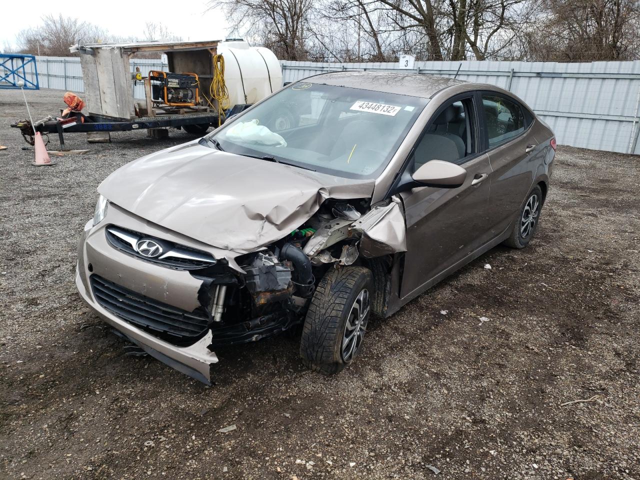 Photo 2 from auction – 2013 HYUNDAI ACCENT GLS with VIN KMHCT4AE2DU275630