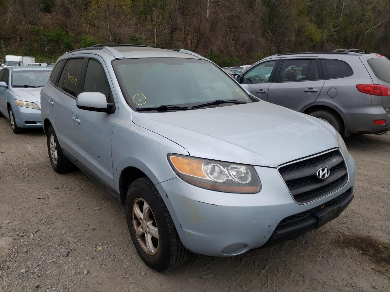 HYUNDAI SANTA FE G 2007 with VIN 5NMSG13D57H121402 - Photo from auction