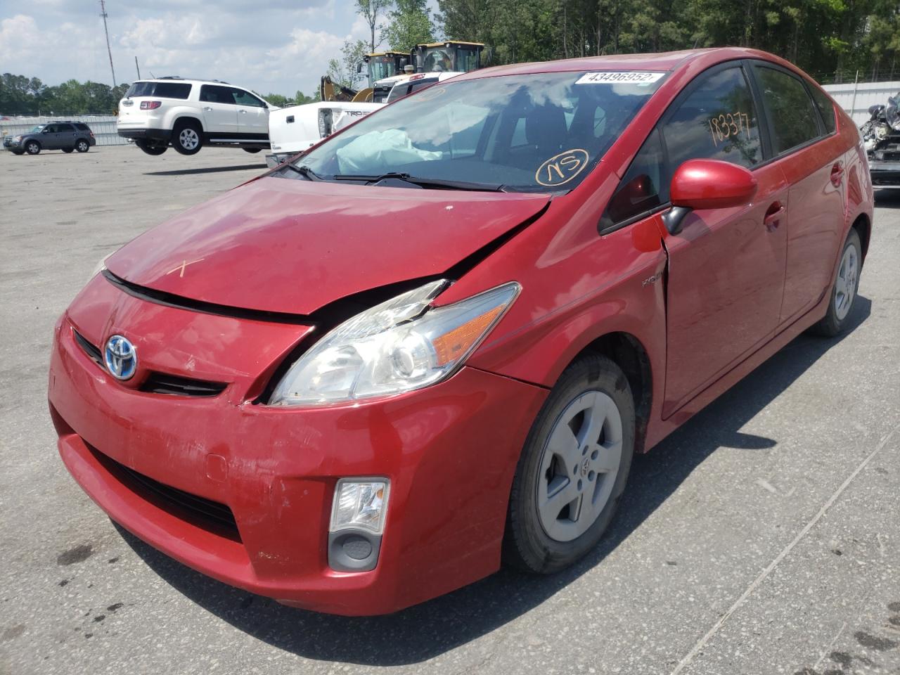 Photo 14 from auction – 2010 TOYOTA PRIUS with VIN JTDKN3DU6A0162855