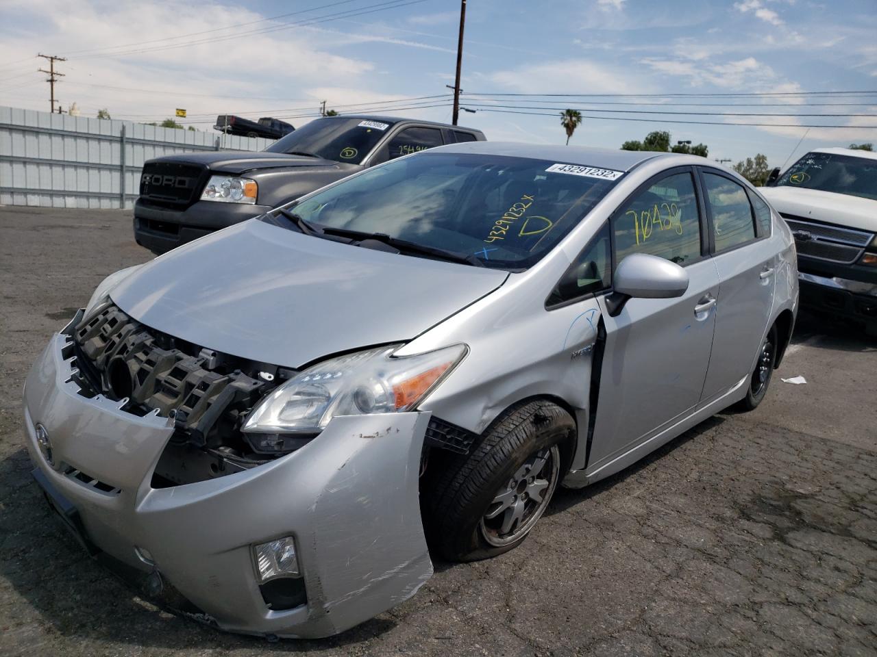 Photo 2 from auction – 2011 TOYOTA PRIUS with VIN JTDKN3DU6B1441573