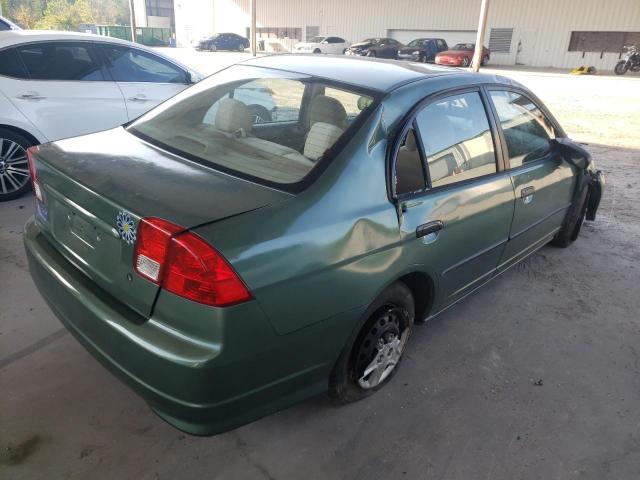 Photo 4 from auction – 2004 HONDA CIVIC DX with VIN 2HGES16474H630522