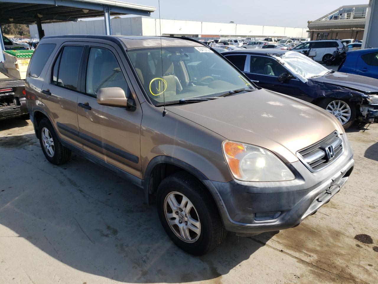 Photo 1 from auction – 2002 HONDA CR-V EX with VIN JHLRD78882C041799